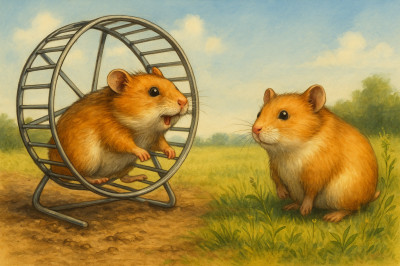 Bist du der Hamster im Rad – oder läufst du schon frei?